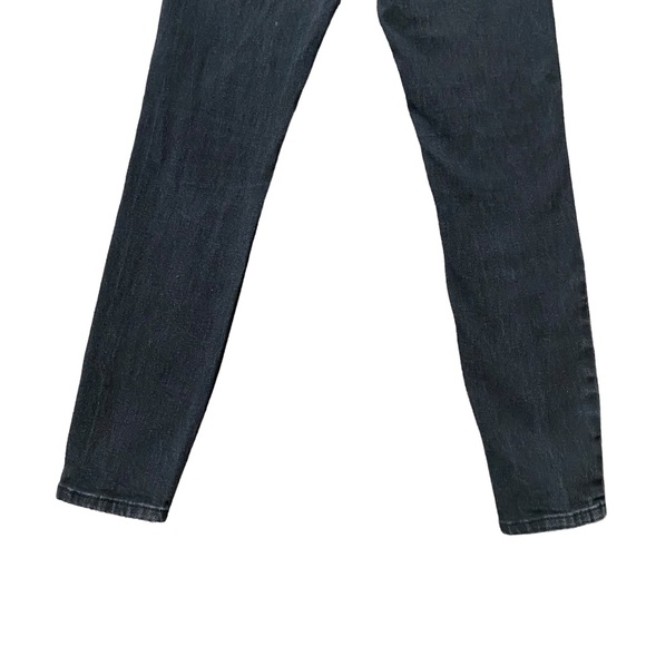 BP Exposed Button Fly High Rise Skinny Jeans in Black 27 - Picture 9 of 12